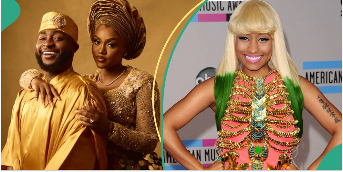 Chivido 2024: See what happened to Davido and Nicki Minaj's song after the US rapper congratulated him