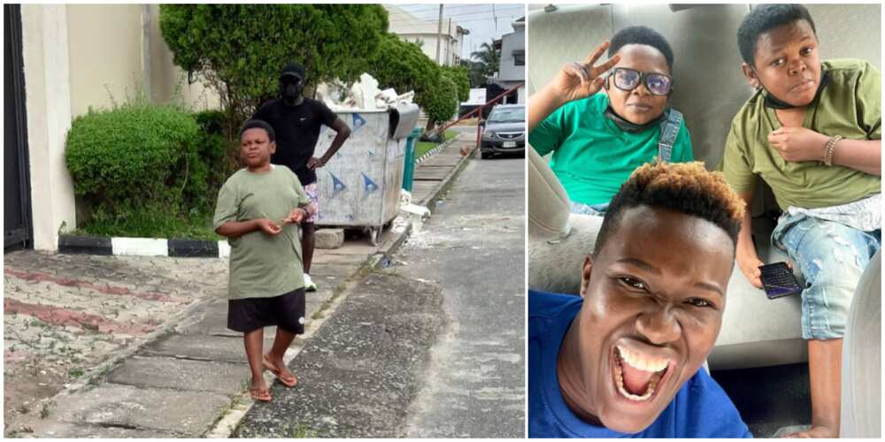 Chedinedu Ikedieze, Osita Iheme shares BTS photos.