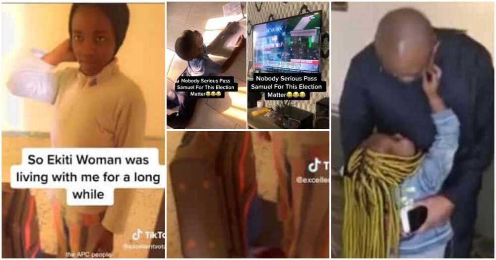 2023 Elections: “So You're From Ekiti State?” Man Sends Wife Packing and Other Funny Videos That Went Viral 2023 Elections: “So You're From Ekiti State?” Man Sends Wife Packing and Other Funny Videos That Went Viral