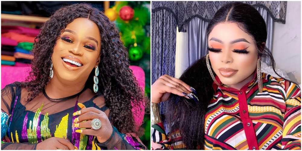 Upcoming crossdresser Michelle Page and Bobrisky