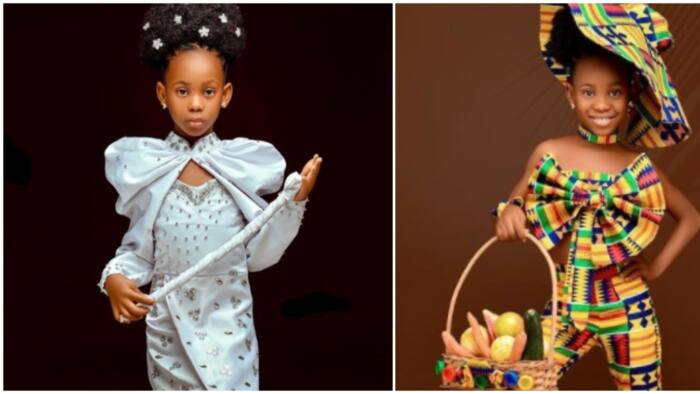 Girls that slay: Child model Mercy Olawoye redefines 'African swag' in birthday photoshoot