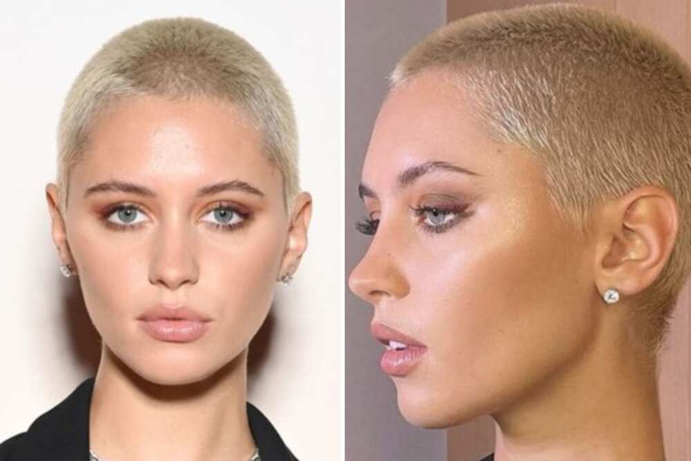 Short buzz cuts for women