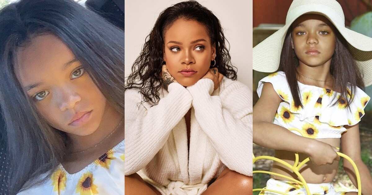 Photos of 7-year-old sought-after model who looks just like Rihanna