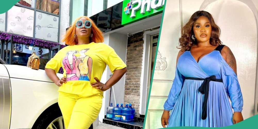 Actress Uche Ogbodo argues over her real age with troll.