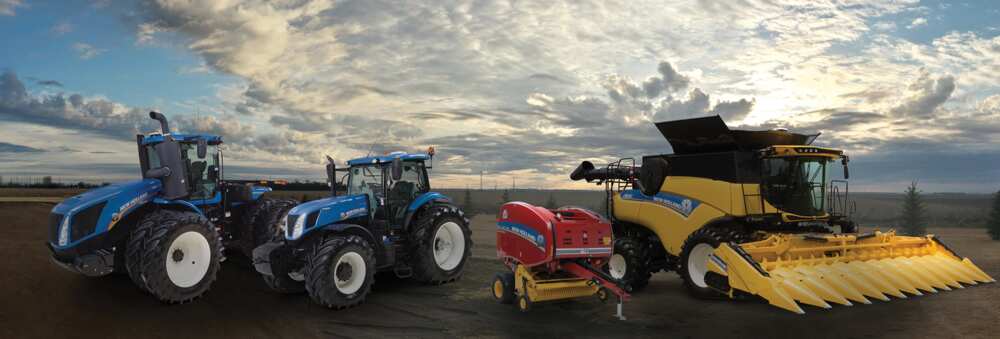 Types of farm machinery