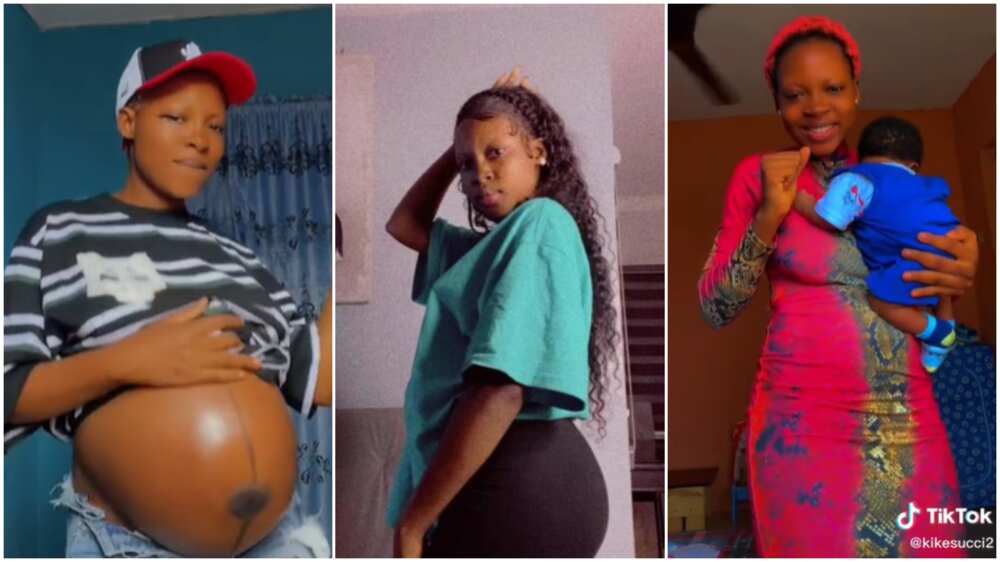 Being a mother in school/the lady kept her pregnancy. Being a mother in school/the lady kept her pregnancy.