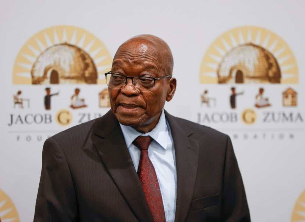 Zuma addressed a news conference in Johannesburg