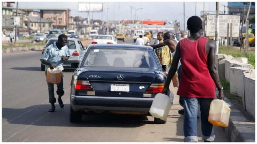 Petrol sells for N350 at black market