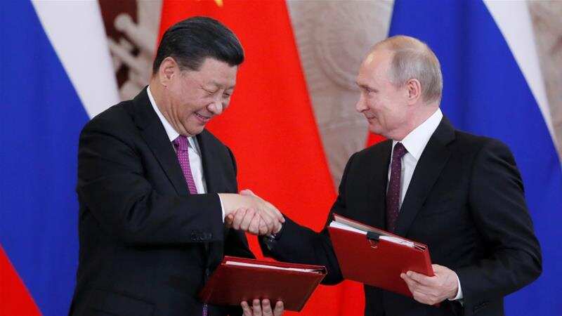 Shugaban China da takwaransa na Rasha
Hakkin mallakar hoto; Al Jazeera Shugaban China da takwaransa na Rasha
Hakkin mallakar hoto; Al Jazeera