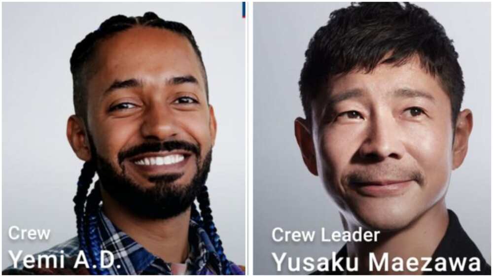 Yemi Akinyemi Dele/Yusaku Maezawa/Japanese Billionaire/Nigerians joining Japanese billionaire on first civilian trip to the moon/Elon Musk/SpaceX