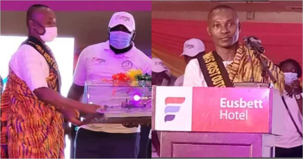 Man gets N16.9 million to build 3-bedroom house anywhere he wants after being adjudged the Most Outstanding Teacher of 2021