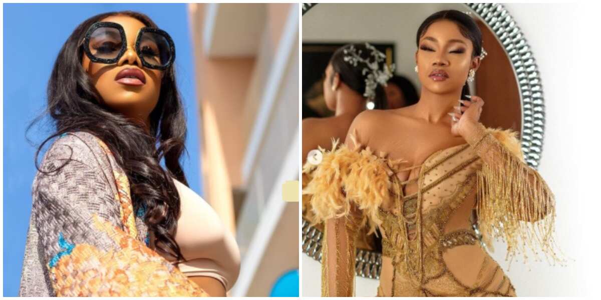 Mixed reactions as BBNaija's Tacha brag in new video after being featured in US tabloid