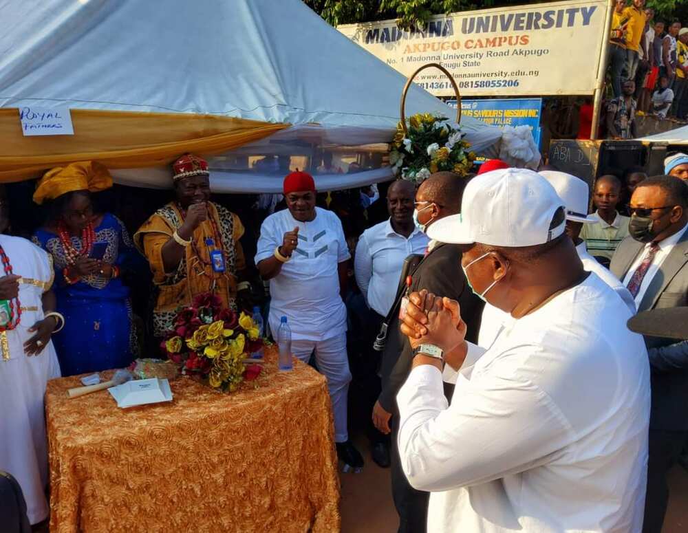Akpugo Leaders Celebrate Gov Ugwuanyi for Pioneering Development in Their Community