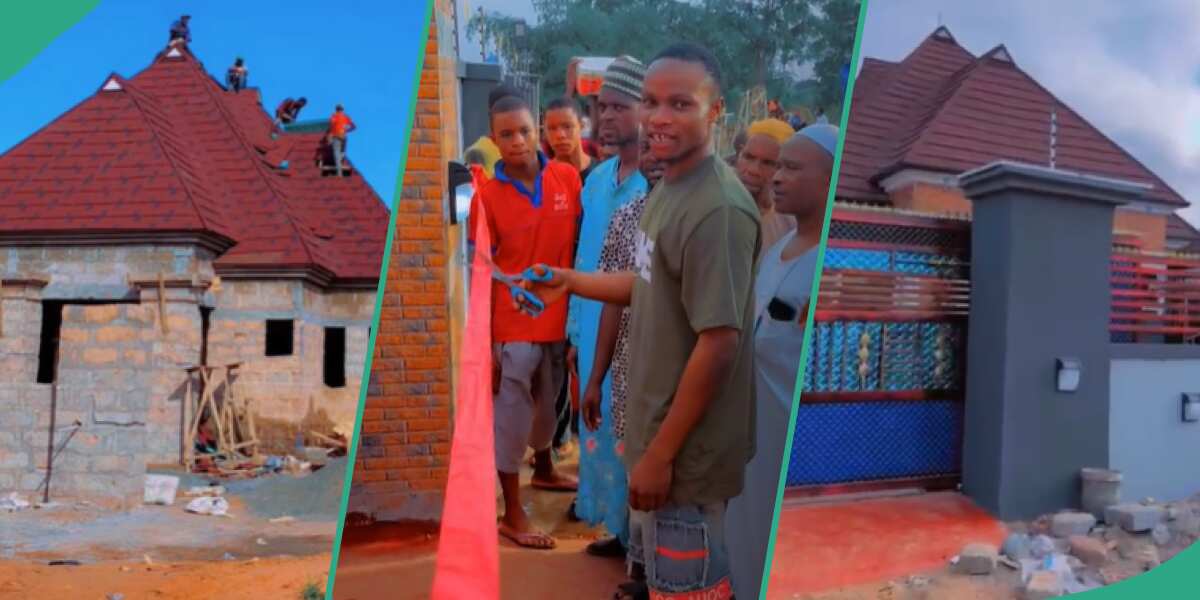 Watch the video of this house this young man built that people can’t stop talking about