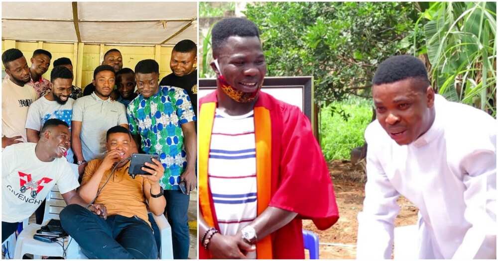 Comedian Woli Agba buys brand new cars for 3 of his skit-making crew members