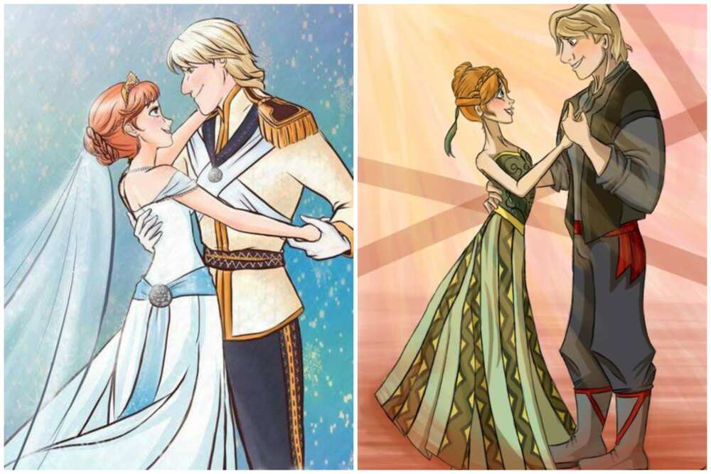Cute cartoon couples Cute cartoon couples