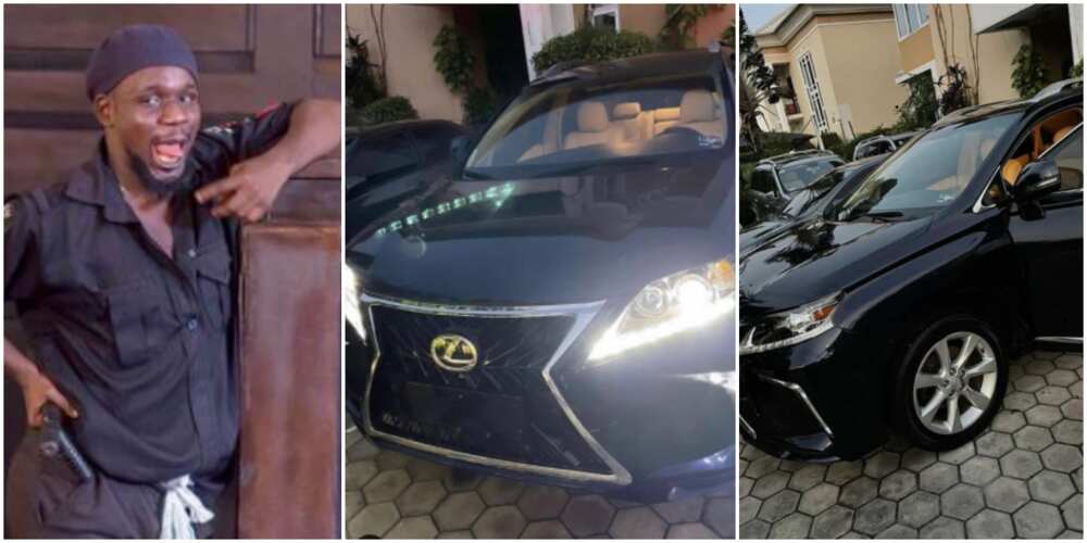 Comedian Officer Woos buys car