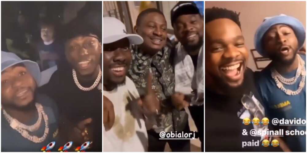 Patoranking, Davido, and DJ Spinall