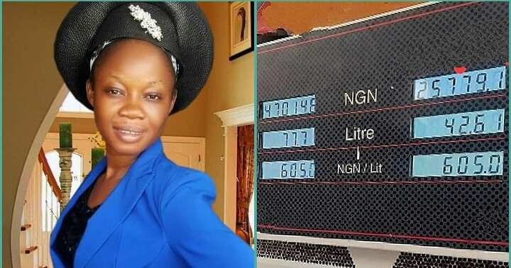 See how a Nigerian lady almost got scammed of over N20k at fuel station