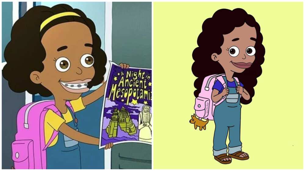 black girl cartoon characters