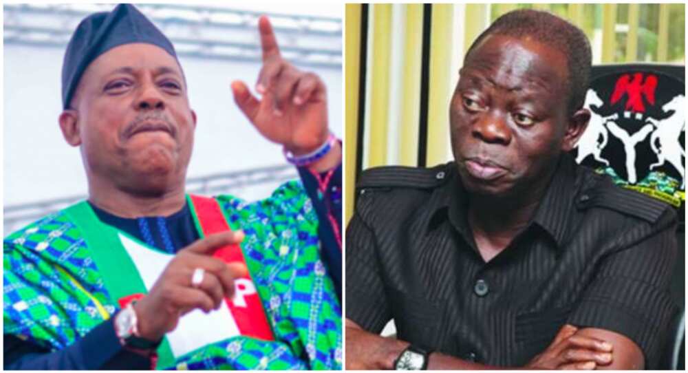 Imo judgement: Oshiomhole says Ihedioha should never have been declared winner