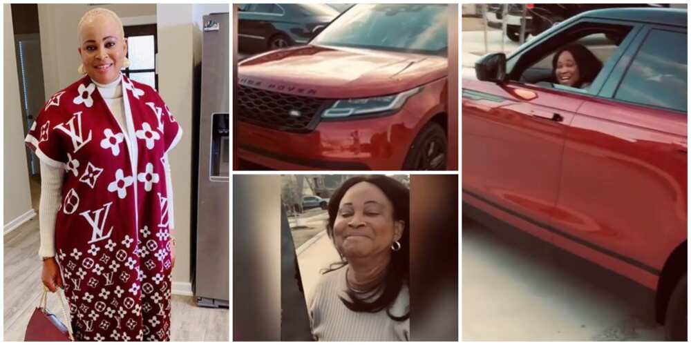 Balling in the US: Veteran Nollywood Actress Bukky Wright Gets New Range Rover from Son as Birthday Gift