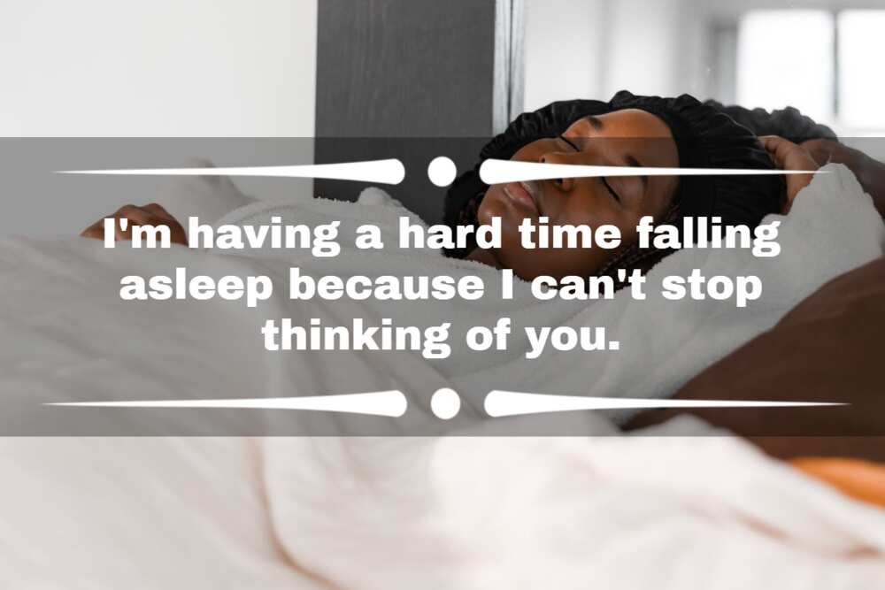 Long good night message for her Long good night message for her