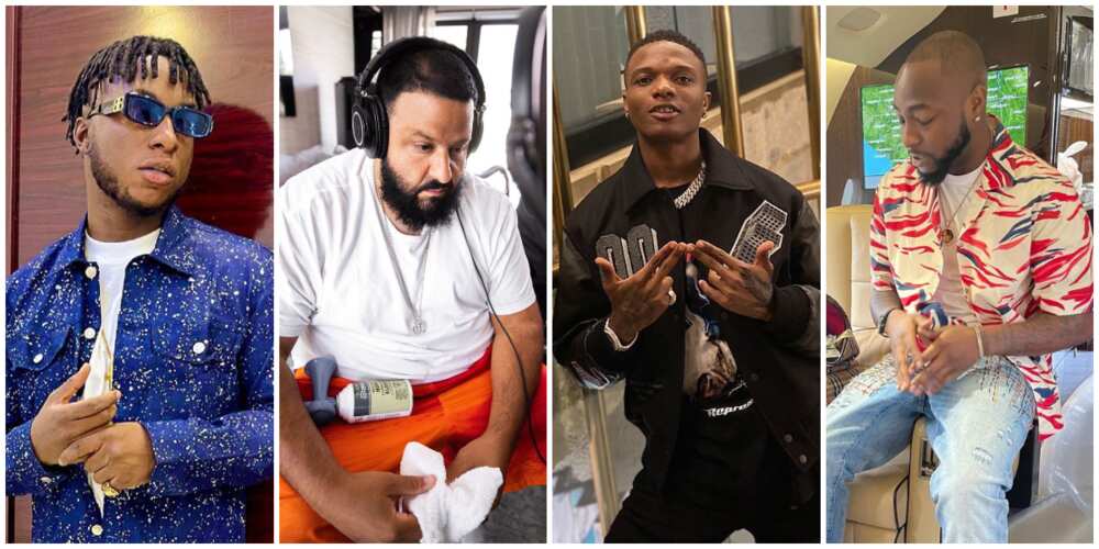 Massive Excitement as DJ Kaywise Announces 3 Different Songs with Davido, Wizkid and DJ Khalid