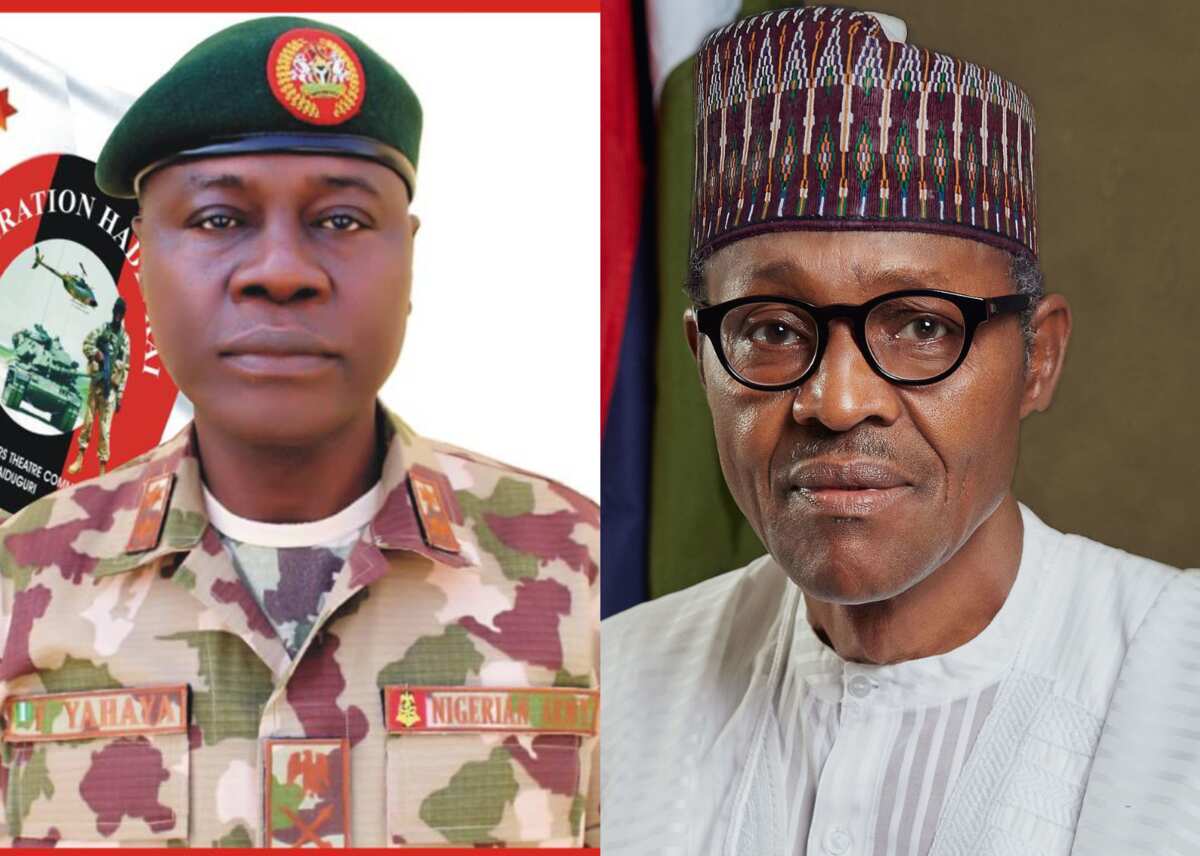 Army: Fear of massive retirement reportedly grips Top officers as Buhari appoints Yahaya as new COAS