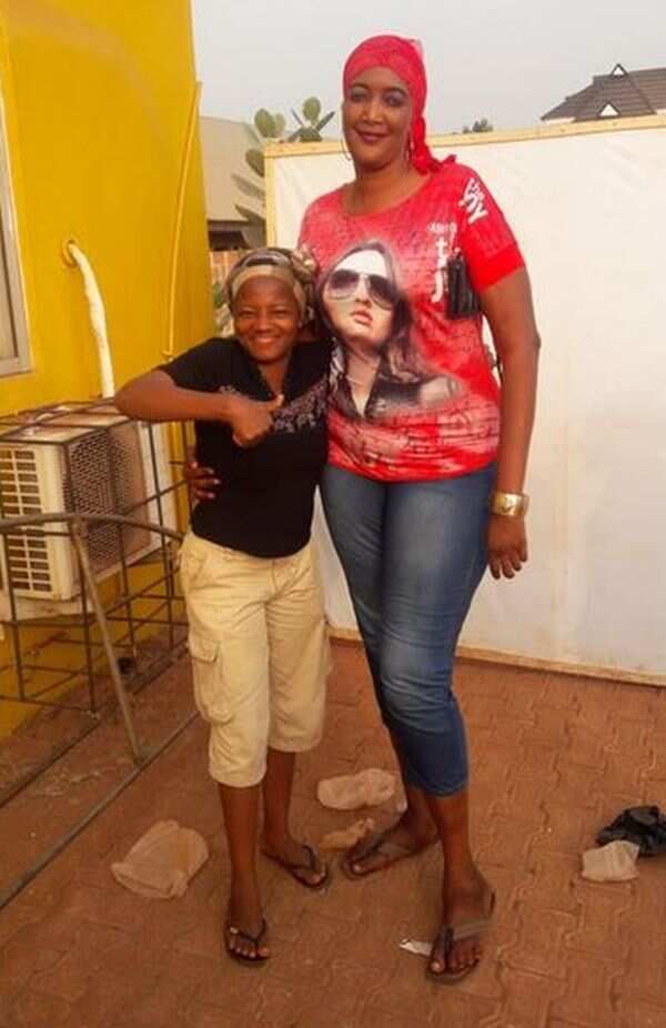 The tallest woman in Nigeria