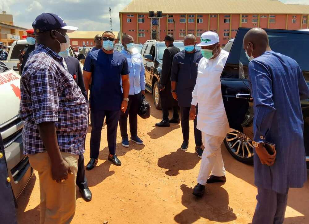 Enugu Cop’s Misuse Fire Arms: Gov Ugwuanyi Visits Hospitalized Victims