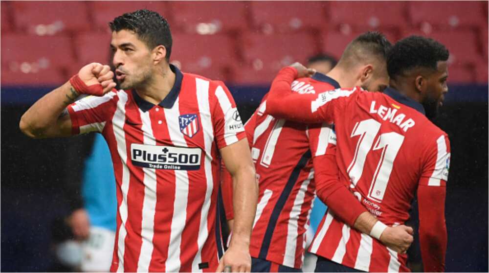 Incredible Luis Suarez breaks Cristiano Ronaldo’s record as stunning start at Atletico Madrid continues