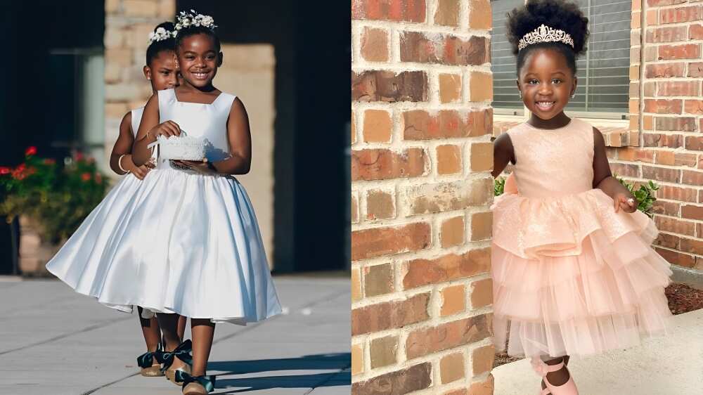 52 Little Girl Wearing Wedding Dress Stock Video Footage - 4K and HD Video  Clips | Shutterstock