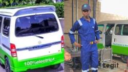 Something great happening in Maiduguri: Man who dropped out of University builds electric cars, tricycles