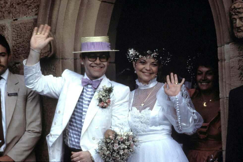 Elton John wife