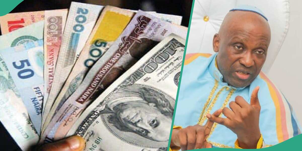Naira to dollar: Primate Ayodele unveils new prophecy on exchange rate