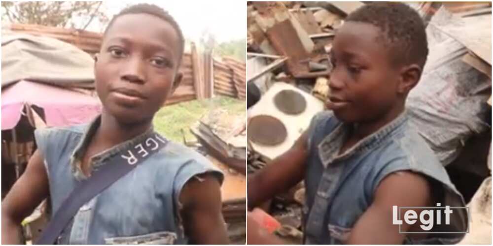 13-year-old Calabar Street Boy Finally Gets Sponsor for Education after Legit Discovered Him; Receives Gifts 13-year-old Calabar Street Boy Finally Gets Sponsor for Education after Legit Discovered Him; Receives Gifts