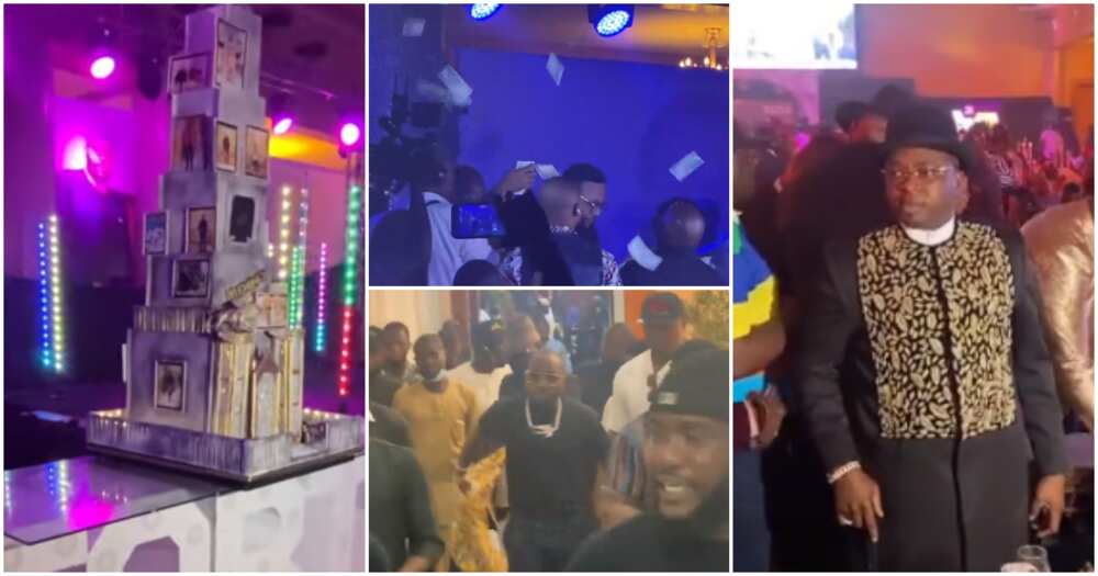 E-money's party was well attended by guests
