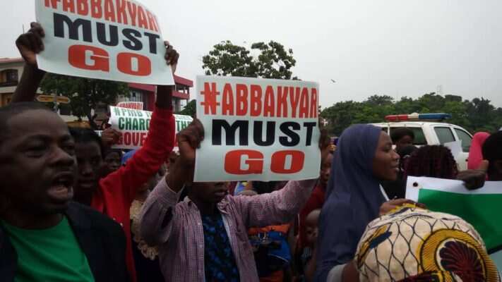 Breaking: APC stakeholders ask Buhari to sack Kyari