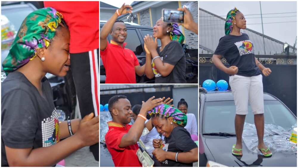 Nigerians celebrated the couple.