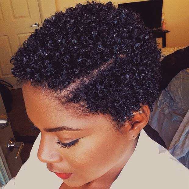 Easy natural hairstyles for short hair 