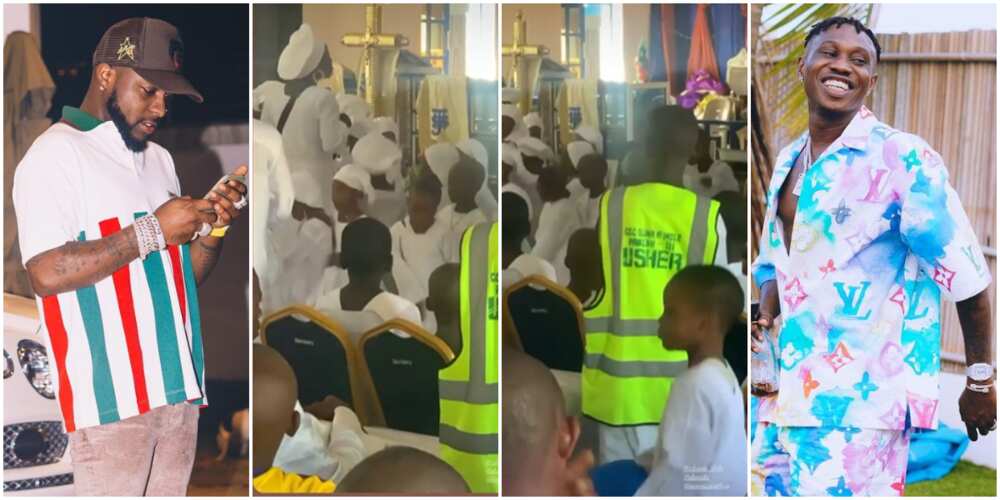 E Choke: Reactions As MC in Celestial Church ‘Gingers’ Kids With Davido’s Viral Catchphrase