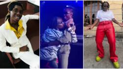 "You get mind dey rock sugar mummy": Hilarious reactions as video shows Teni and Blaqbonez dancing on stage