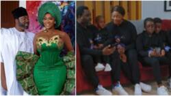 "To marry beta wife na koko": Fans hail Mercy Johnson's beautiful family campaign for hubby