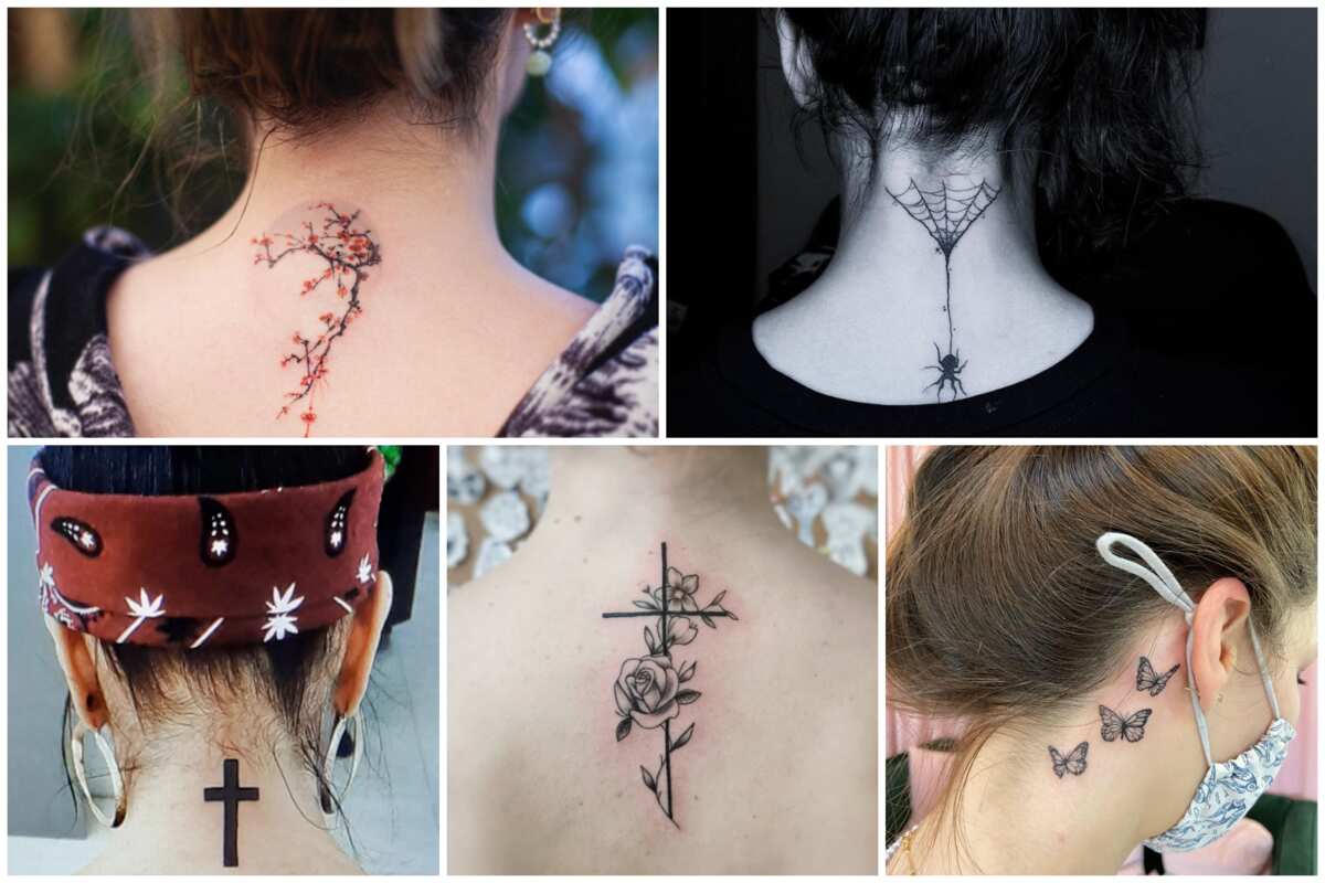 Top 59 Best Back of Neck Tattoos Ideas  2021 Inspiration Guide