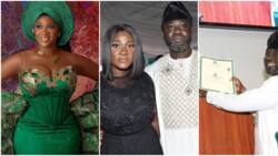 10th National Assembly: Mercy Johnson shares clip from hubby's inauguration, says "he is the difference"
