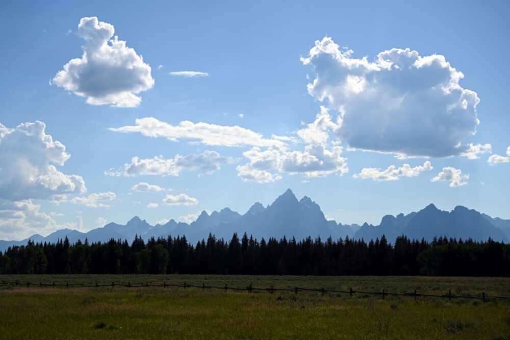 The Grand Tetons provide the backdrop for the annual monetary policy symposium in Jackson Hole, Wyoming