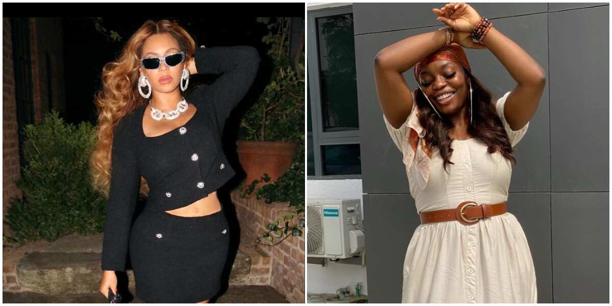 BBNaija's Bisola recreates viral Beyonce photo, rocks same pose and ...