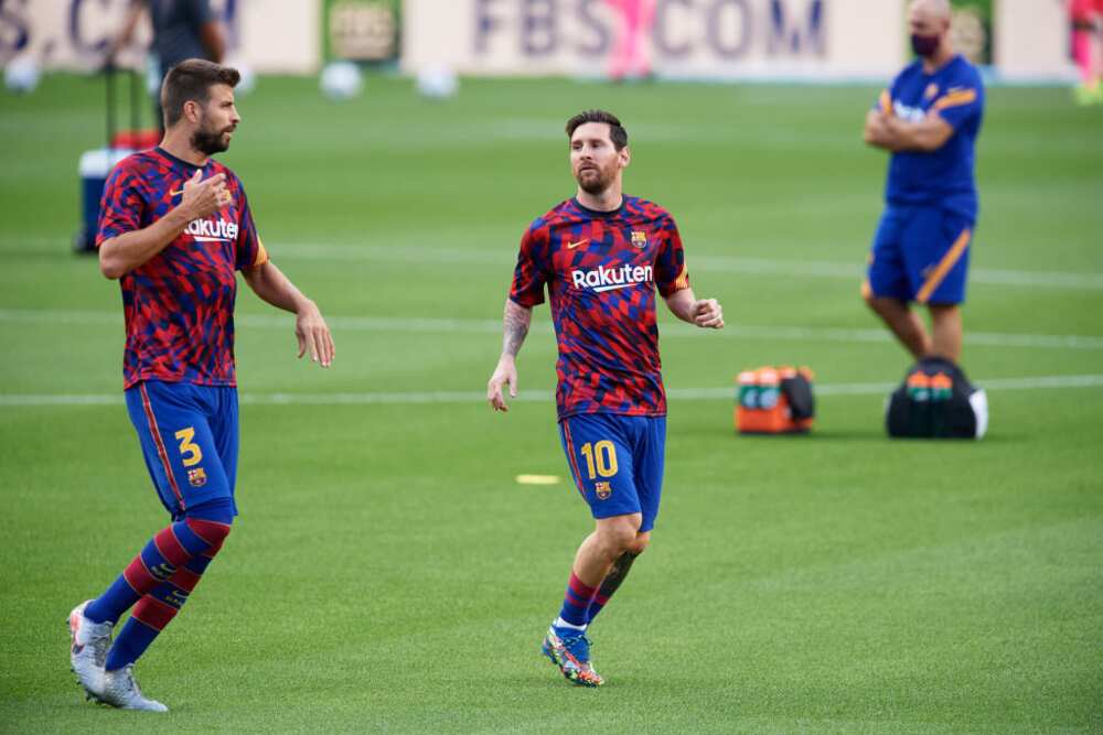 Pique hopes Messi is convinced and that he will be with Barcelona again soon