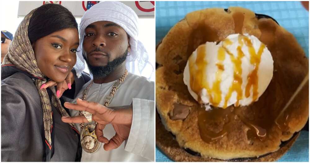 Davido crowns Chioma after watching her new recipe video